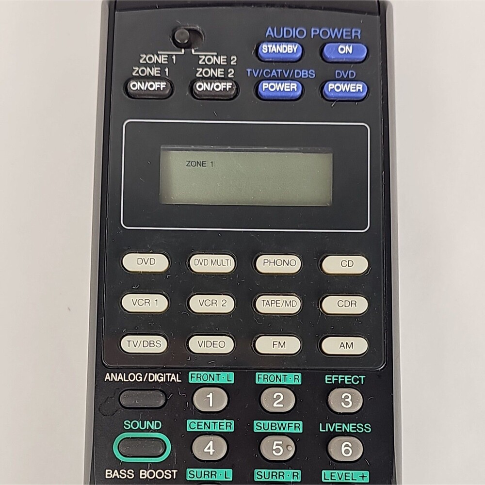 JVC RM-SRX8040J OEM A/V Receiver Remote Control RX-8040B Tested Working - Picture 4 of 9